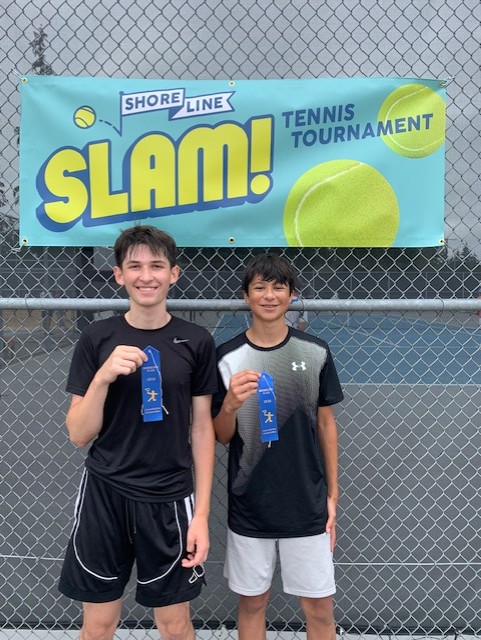 Fletcher Grant & Carlos Brown, boys bronze doubles consolation champions