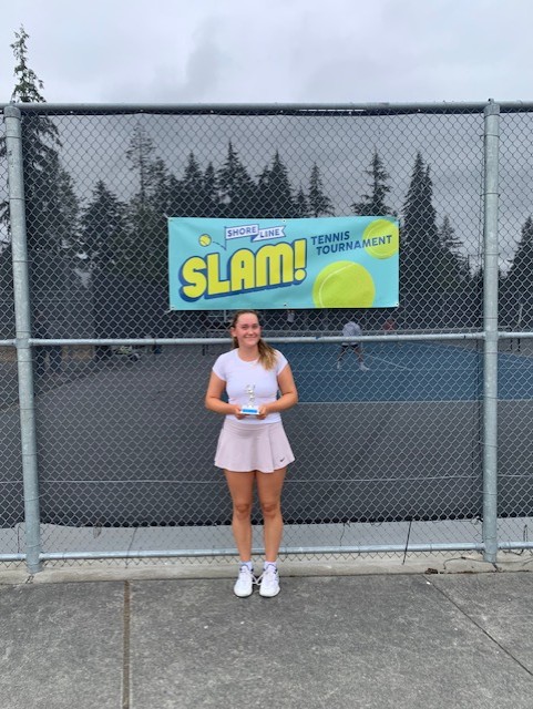 Jojo Ziegler, girls' silver singles champion