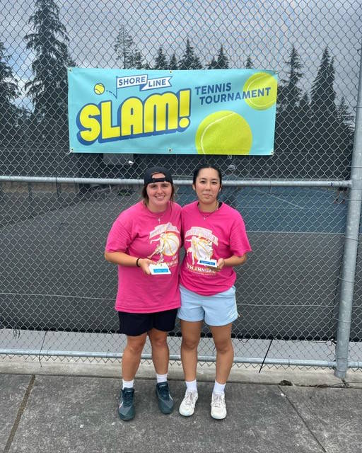 Rylie Gettman and Alex Mignogna, girls' gold doubles champions