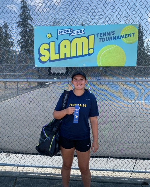 Sydney Stimmel, girls' silver singles consolation champion